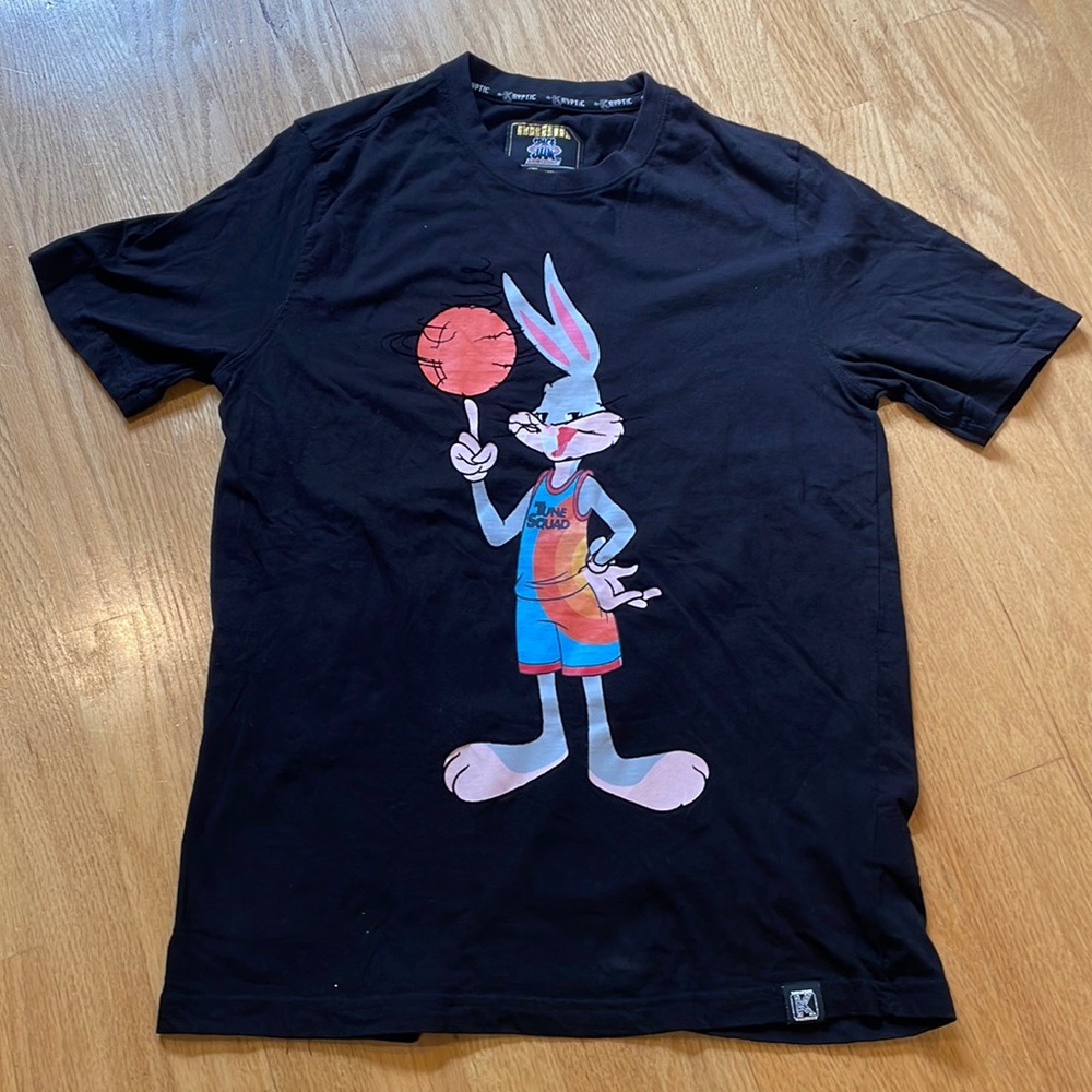 De Kryptic Black Bugs Bunny Space Jam A New Legacy T-Shirt